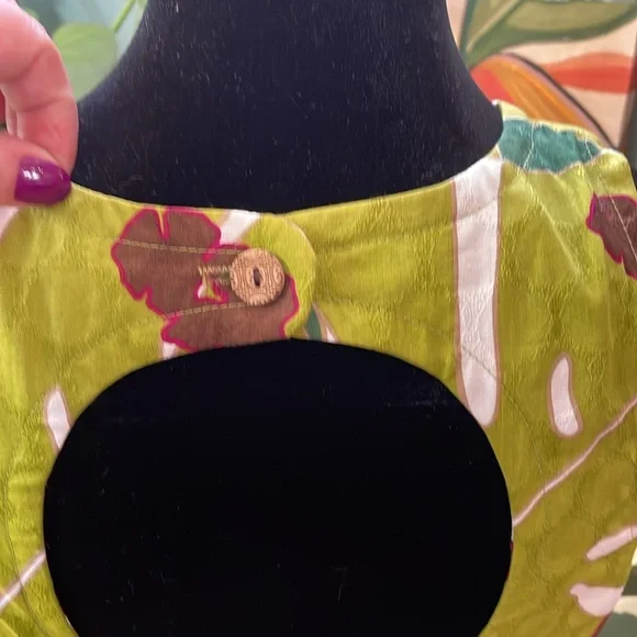 Trina Turk plant print dress - Picture 6 of 8